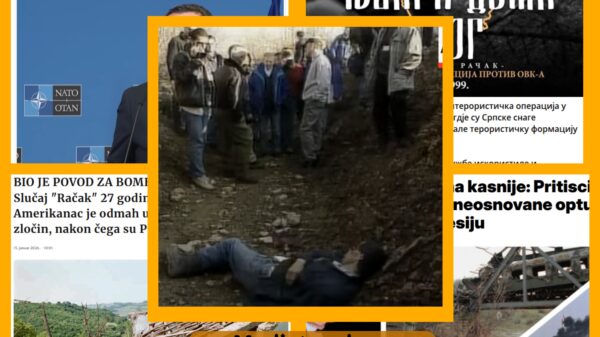 Mohimi i Reçakut si strategji dezinformimi në Serbi