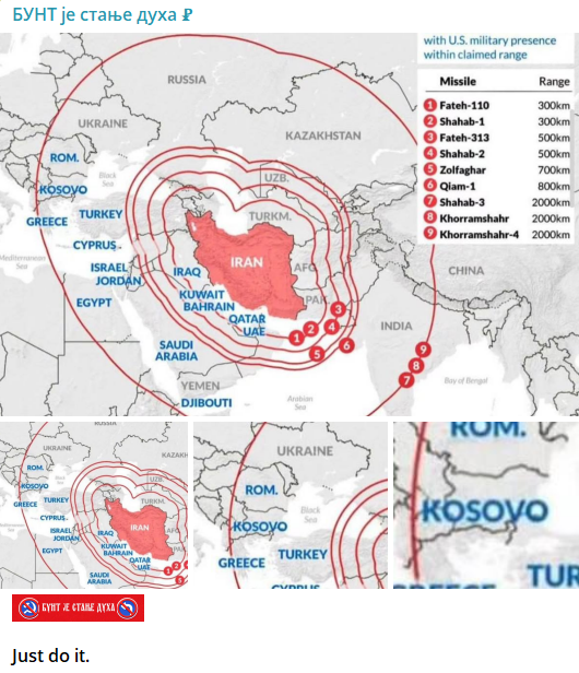 Postimi që nxit sulmin ndaj bazës amerikane në Kosovë.