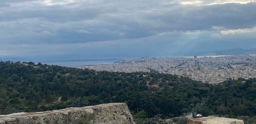 Pamja e Athinës nga Akropoli